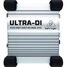 Direct Box Ativo Behringer Ultra Di-100 Uso Profissional Bivolt