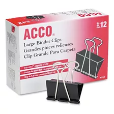 Clip Para Carpeta Acco Brands A7072100b-cs , 1 Box