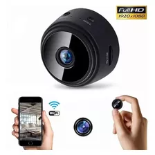 Mini Camera Ip Espiã Wifi A9 Magnética Bateria Portatil 1pc Cor Preto