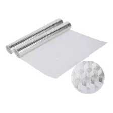 Papel Aluminio Autoadhesivo Para Cocina Muebles 3mt X2