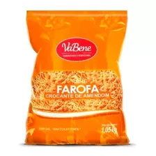 Farofa Crocante De Amendoim 1kg - Vabene - 2 Un - Promoção