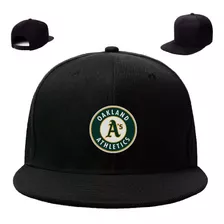 Gorra Plana Oakland Athletics Logo Circulo Beisbol Phn