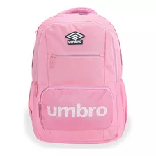 Mochila Umbro® Casual Deportiva Porta Laptop Hasta 16 Inch Color Rosa