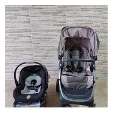 Chicco - Carrinho Bravo + Bebê Conforto Keyfit 30 (isofix)