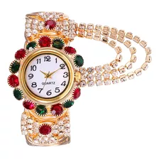 Cadena De Reloj De Cuarzo Con Temperamento Para Mujer, Pulse