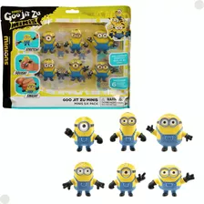 Pack Com 6 Mini Bonecos Elásticos Dos Minions - 3953 - Sunny