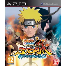 Naruto Shippuden Ultimate Ninja Strom Generation Jogo De Ps3