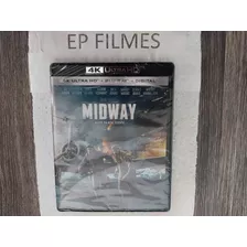 Blu Ray 4k Ultra Hd Midway Batalha Em Alto Mar (2019) Lacrad