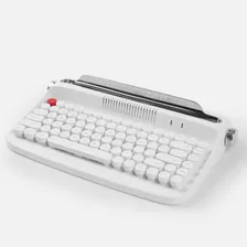 Tecla Redonda Vintage Para Máquina De Escribir De Oficina In