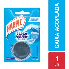 Detergente Sanitario Bloco Aroma Acqua Marine Harpic 50g