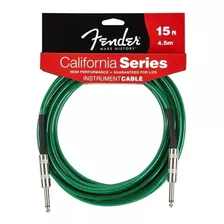 Cable Fender California 4,5 Metros Instrumento Plug