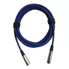 C-040 Cable Micrófono Canon Macho - Hembra 6 M Bk