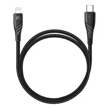 Cable Para iPhone Mcdodo C A Lightning Certificado Mfi 1.2m Negro
