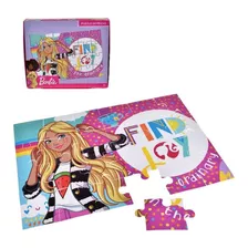 Puzzle 24, 48 Y 60 Piezas Barbie / Hotwheels Mattel - Barbie