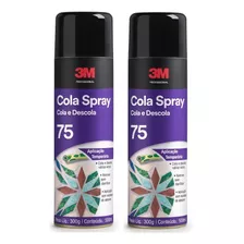 Adesivo Cola Spray 75 3m -300g - Kit 2 Latas Val. 09 / 2020