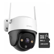 Imou Cámara Ipc-s41fen Cruiser Sede 4 Mp Almacenamiento 64 Gb Micro Sd Wireless Inalámbrica / Visión Nocturna En Color / Movimiento Ptz Y Audio Bidireccional / Video Vigilancia 24/7