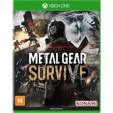 Jogo Mídia Física Metal Gear Survive Original Para Xbox One