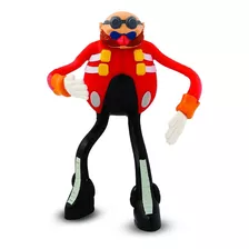 Figura De Acción Ruz Sonic The Hedgehog Bend-ems Dr Eggman