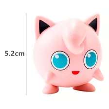 Pokemon Figuras Jigglypuff - 8 Cms 