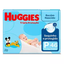 Fraldas Huggies Tripla Proteção P 46 U