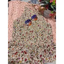 Blusa Bohemia De Flores Mujer 