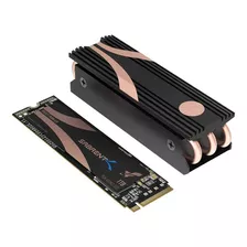 Disco Duro Ssd Rocket 1tb M.2 Nvme Pcie 4.0 Disipador Calor Color Negro