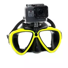 Antiparra De Snorkel Máscara Buceo Para Cámara Gopro Lentes