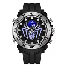 Relógio Eletrônico Masculino Black Spider Luminous