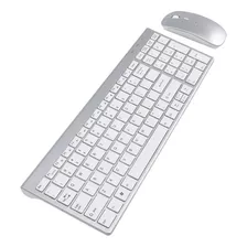 Kit Teclado Y Mouse Inalambrico Español Portátil Para Laptop