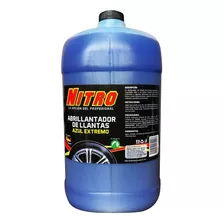 Nitro Abrillantador De Llantas Azul Extremo 4 Litros