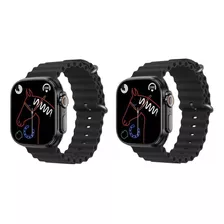 Kit 2 Smartwatchs Masculino E Feminino Nfc S8 Ultra Pro Max