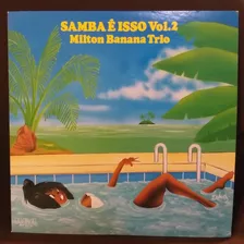Oferta Lp Milton Banana Trio Samba E Isso Vol 2 Import Japao