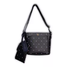 Bolso De Fiesta Tommy Hilfiger Negro 69j7377/ Nuevo/ 10-10 