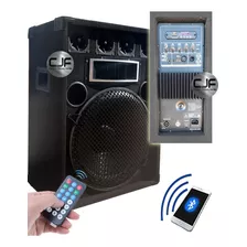 Bafle Potenciado Activo Woofer 15 Bluetooth Radio Usb Cjf