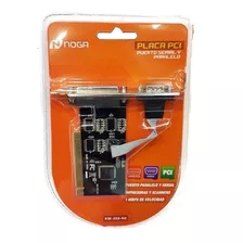 Placa Puertos Serie Paralelo Pci Noganet Kw-222n2 Nueva