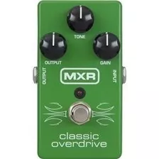 Pedal Mxr M-66 Classic Green Overdrive - True Bypass Ts9 M66