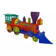 Carrinho Trem Locomotiva De Brinquedos De Plástico Oferta