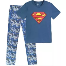 Pijama Superman Talla M Algodon