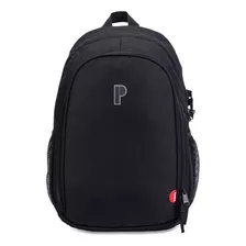 Mochila Juvenil City Walker Negro Porta Original 