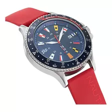 Reloj Nautica Napcba131 Rojo Hombre