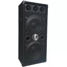 Bafle Columna Doble Woofer 10 3 Tweeter Potencia 1500w Cjf 