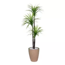 Planta Artificial Para Sala Árvore Yucca + Vaso 32cm