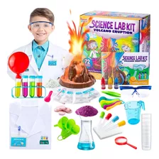 Kit Ciencia, 72 Experimentos + Bata, Educativo Stem