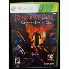 Resident Evil: Operation Raccoon City. X Box 360. Seminuevo.