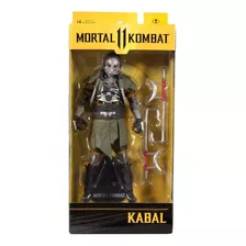 Figura Mortal Kombat Kabal Original Mcfarlane 18 Cm Aprox