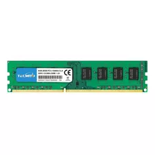 Memoria Ram Gamer Color Verde 8gb 1x8gb Tecmiyo Pc3-10600u