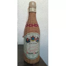 Antiguo Roger Gallet Frasco Botella Esterilla Colonia Perfum