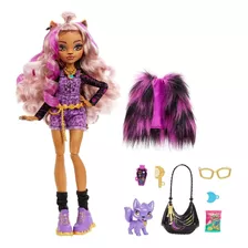 Boneca Mattel Monster High Pet E Acessorios Clawdeen Hhk52