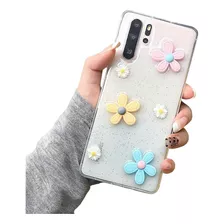 Funda Oppo Flores Margaritas 3d Brillo 360 + Mica Premium