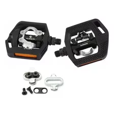 Pedal Shimano T421 Click'r Plataforma E Clip Dupla Face Mtb